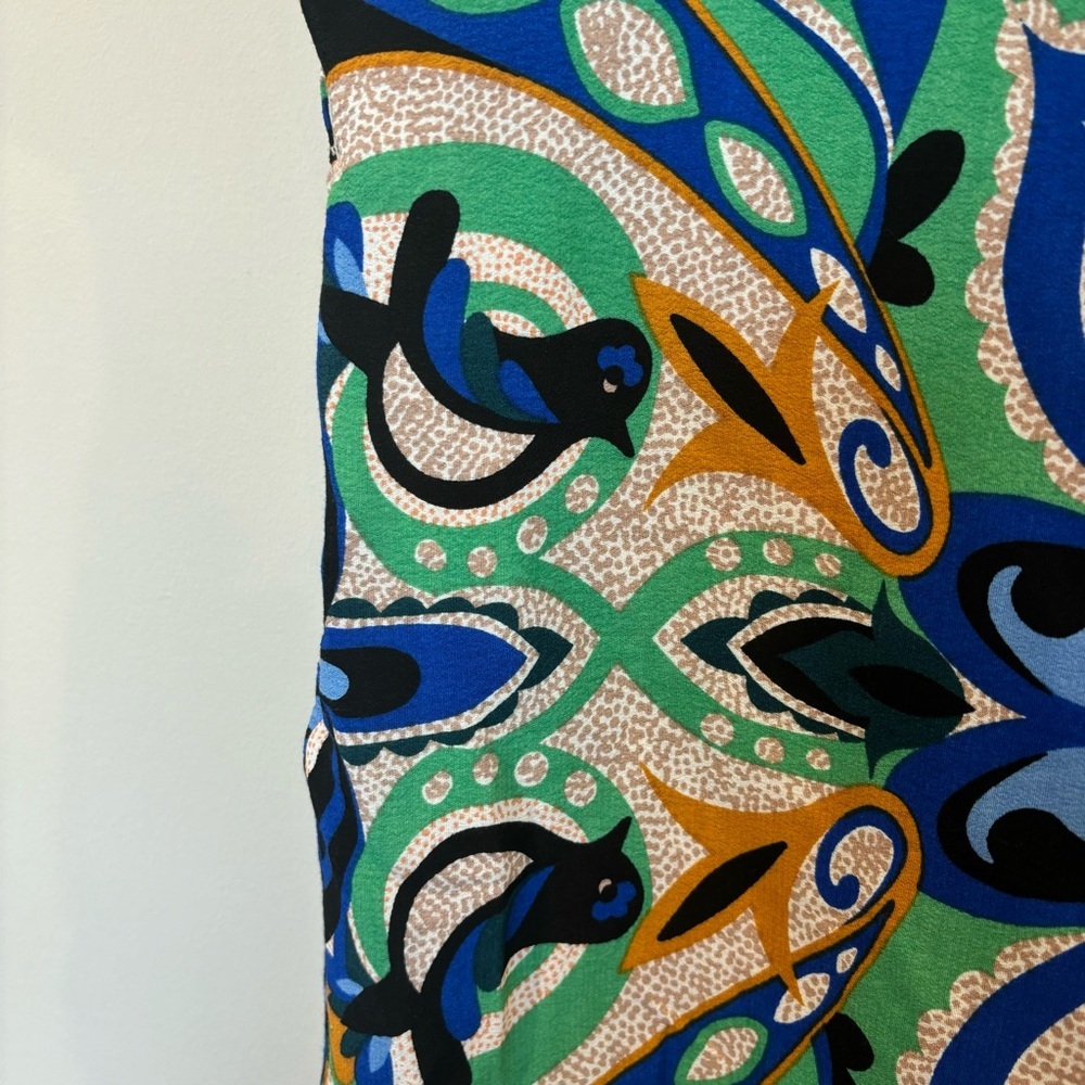 Maeve Anthropologie Elegant Multicolor Patterned Dress Medium - Picture 11 of 12